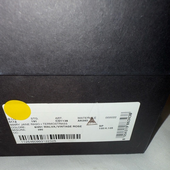 NIB Dolce Gabbana Mary Jane Rose Gold Pink Embellished Rhinestone In Box 9 - Picture 6 of 7